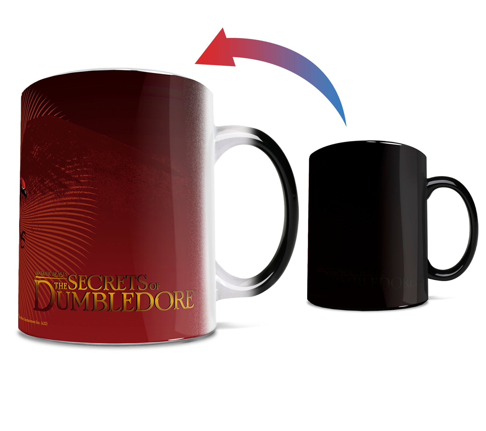 Fantastic Beasts: The Secrets of Dumbledore (Phoenix) Morphing Mugs®  Heat-Sensitive Mug MMUG1397